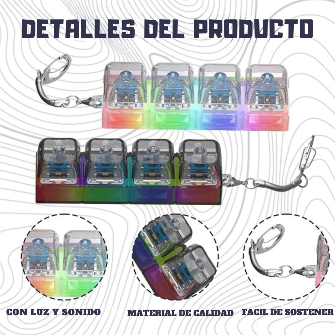 Mini Teclado Anti-Estrés