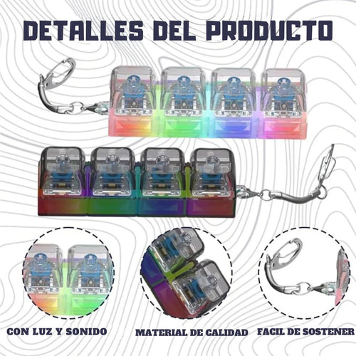 Mini Teclado Anti-Estrés