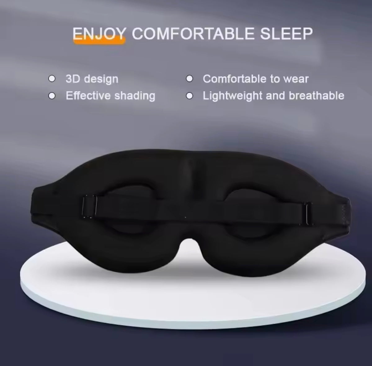 Antifaz Noir 3D™ Ajustable