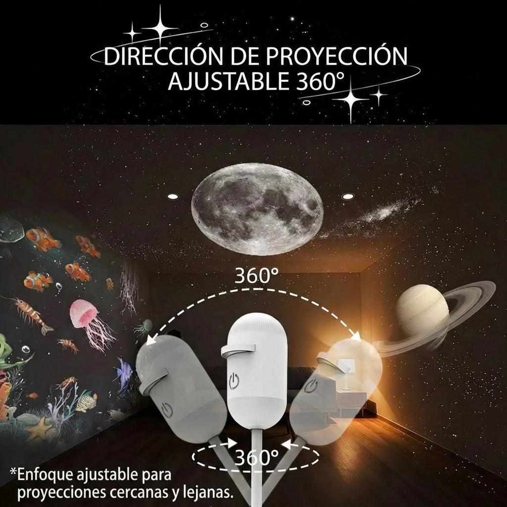 Mini Proyector de Galaxia